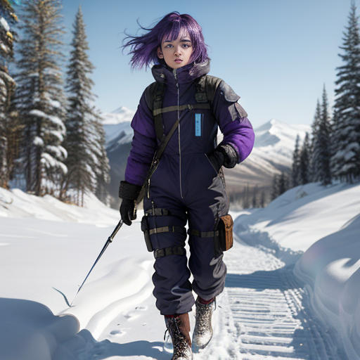 The Lost Girl of the Winter Planet