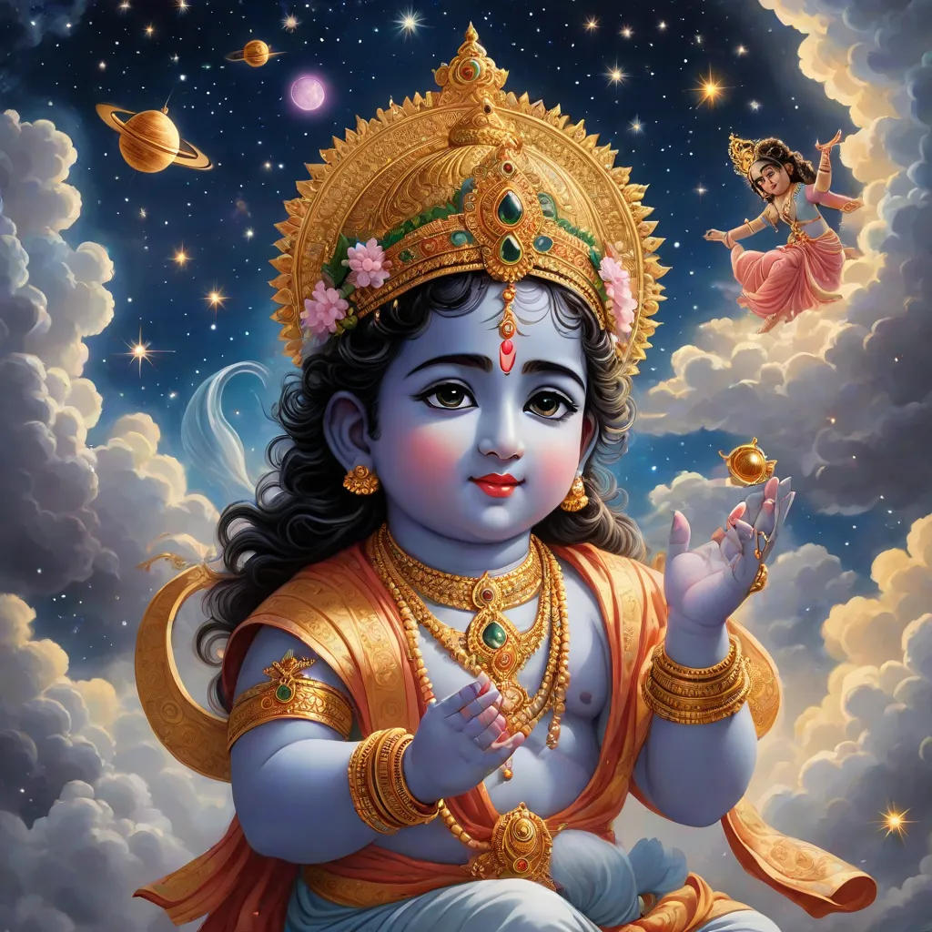 The Divine Birth of Shree Krishna