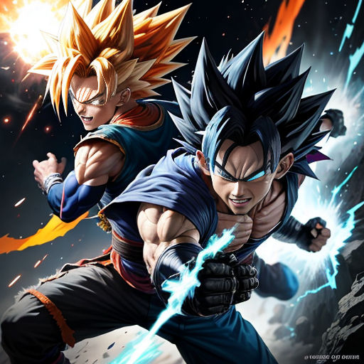 Goku's Super Saiyan Blue & Super Saiyan 4 Forms Combine in Epic