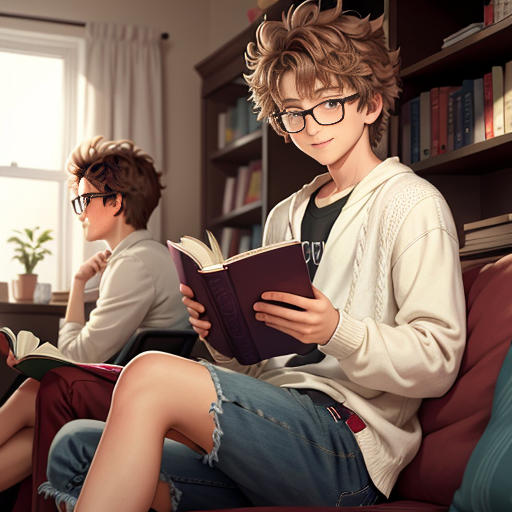 The Bookworm's Crush