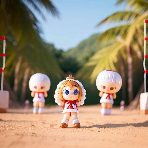 The Coconut Doll's Volleyball Wish