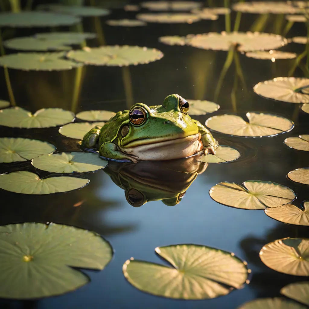 The Brave Little Frog