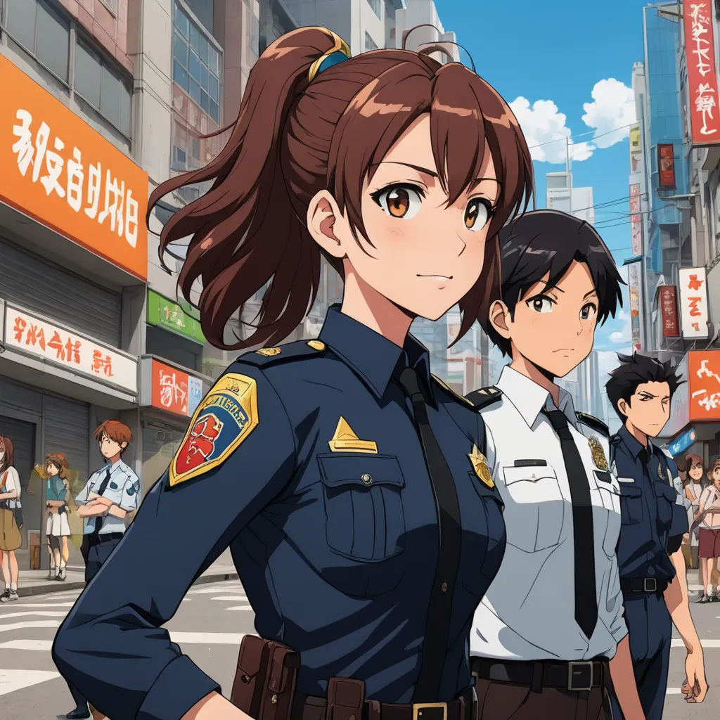The Mischievous Thief and the Police Woman