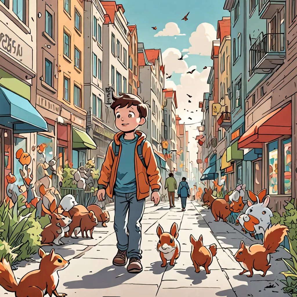 The Little Explorer of the Big City