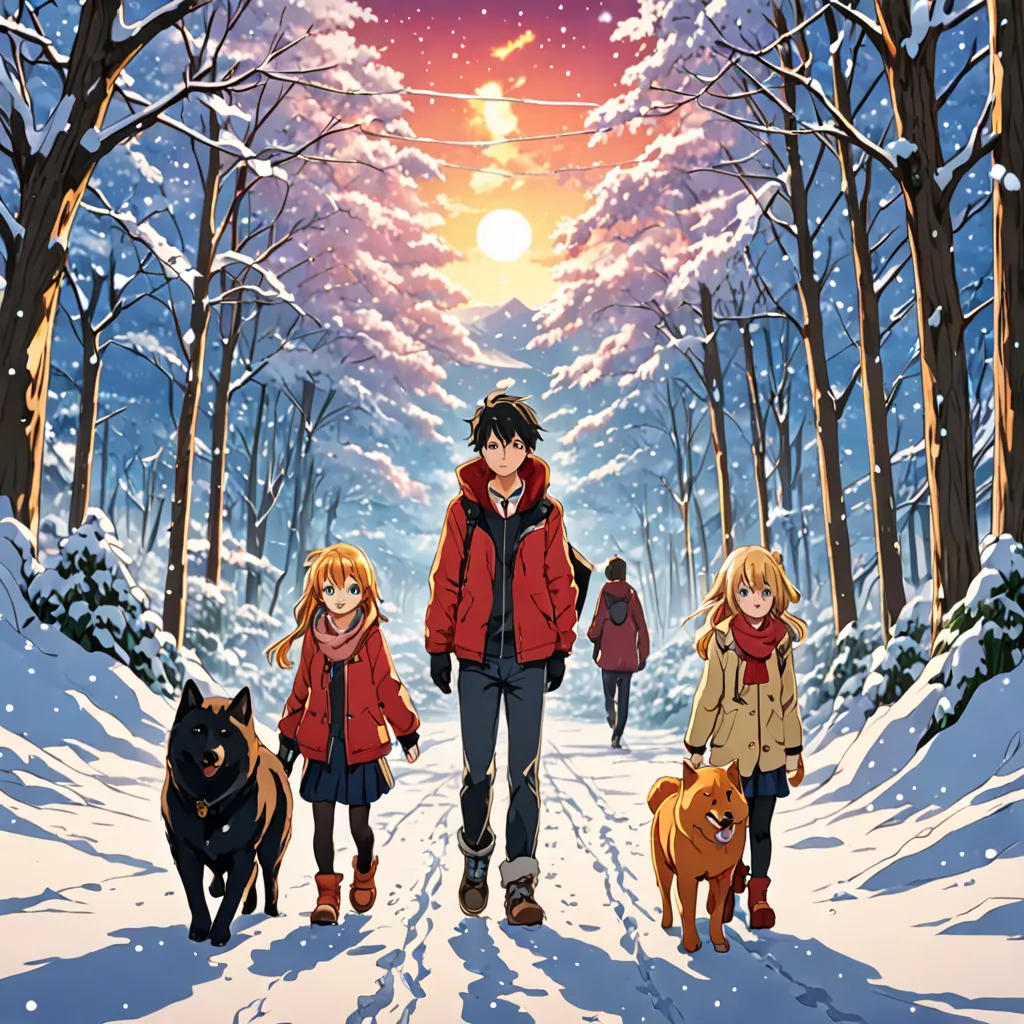 Barefoot in the Snow