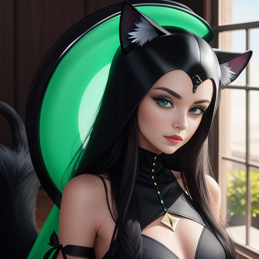 ahri wearing black lace bra!!!, lying in bed!!!!