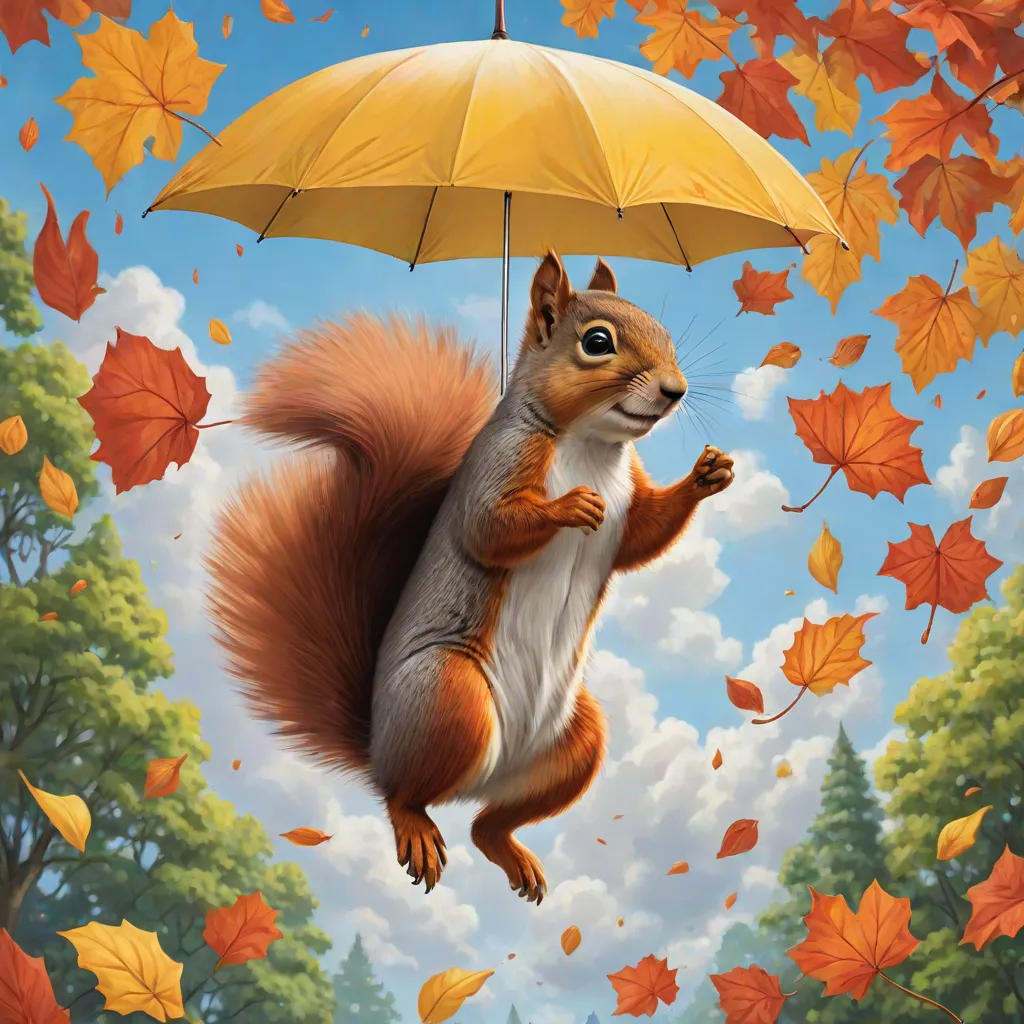Nutty the Gliding Squirrel