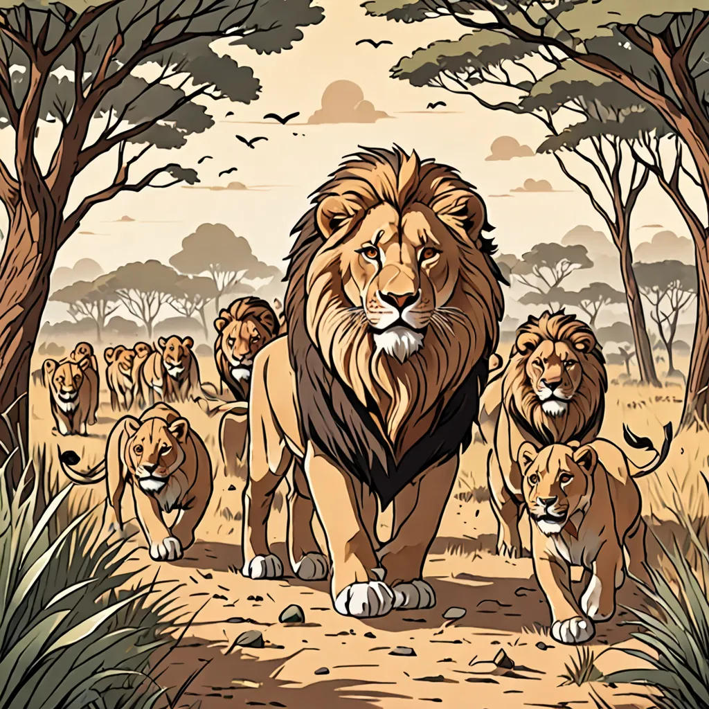The Lion's Courageous Journey