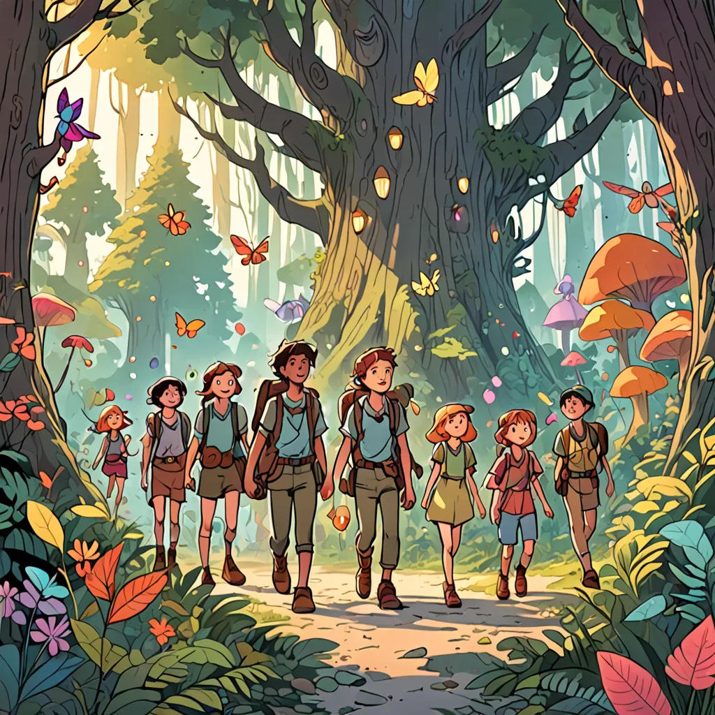 The Enchanted Whispering Woods