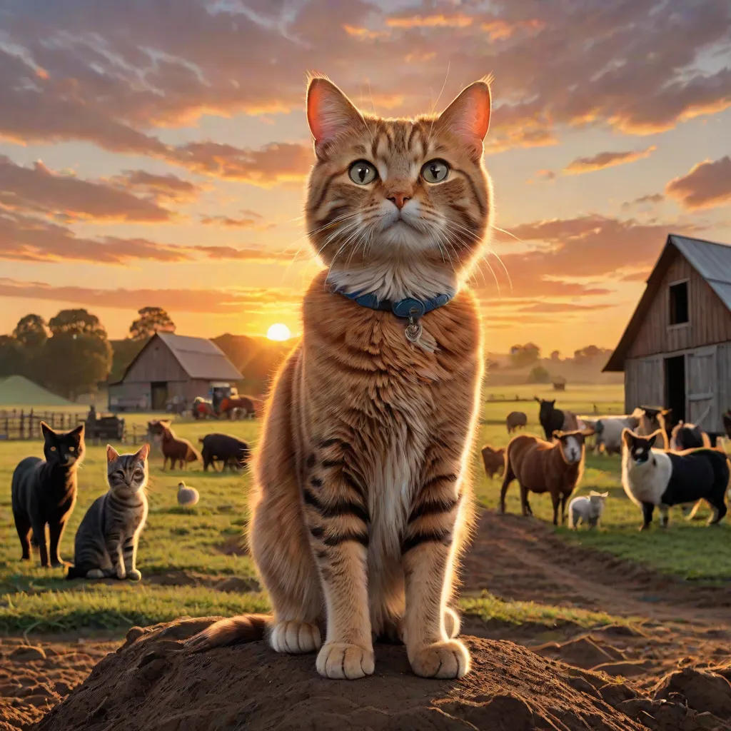 Milo the Brave Cat