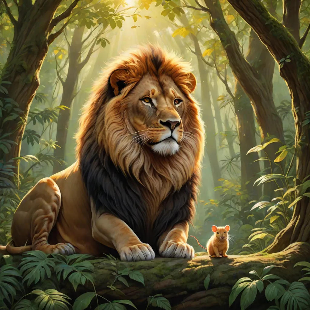 The Lion and the Mouse