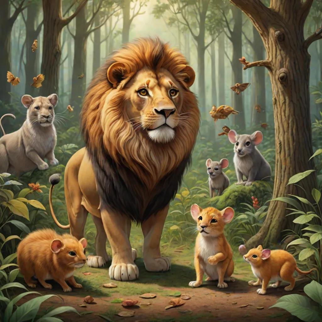 The Lion and the Mouse