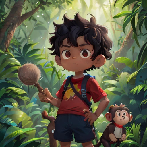 Pedro's Adventure in the Amazon Forest