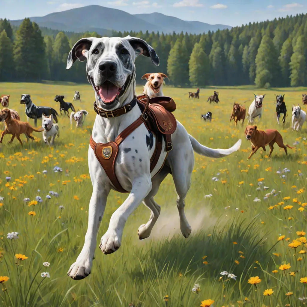 Murphy the Great Dane Who Thought He Was a Race Horse