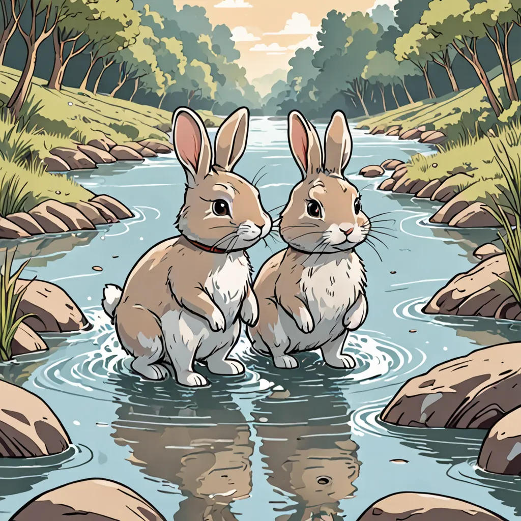 The Brave Rabbit Twins