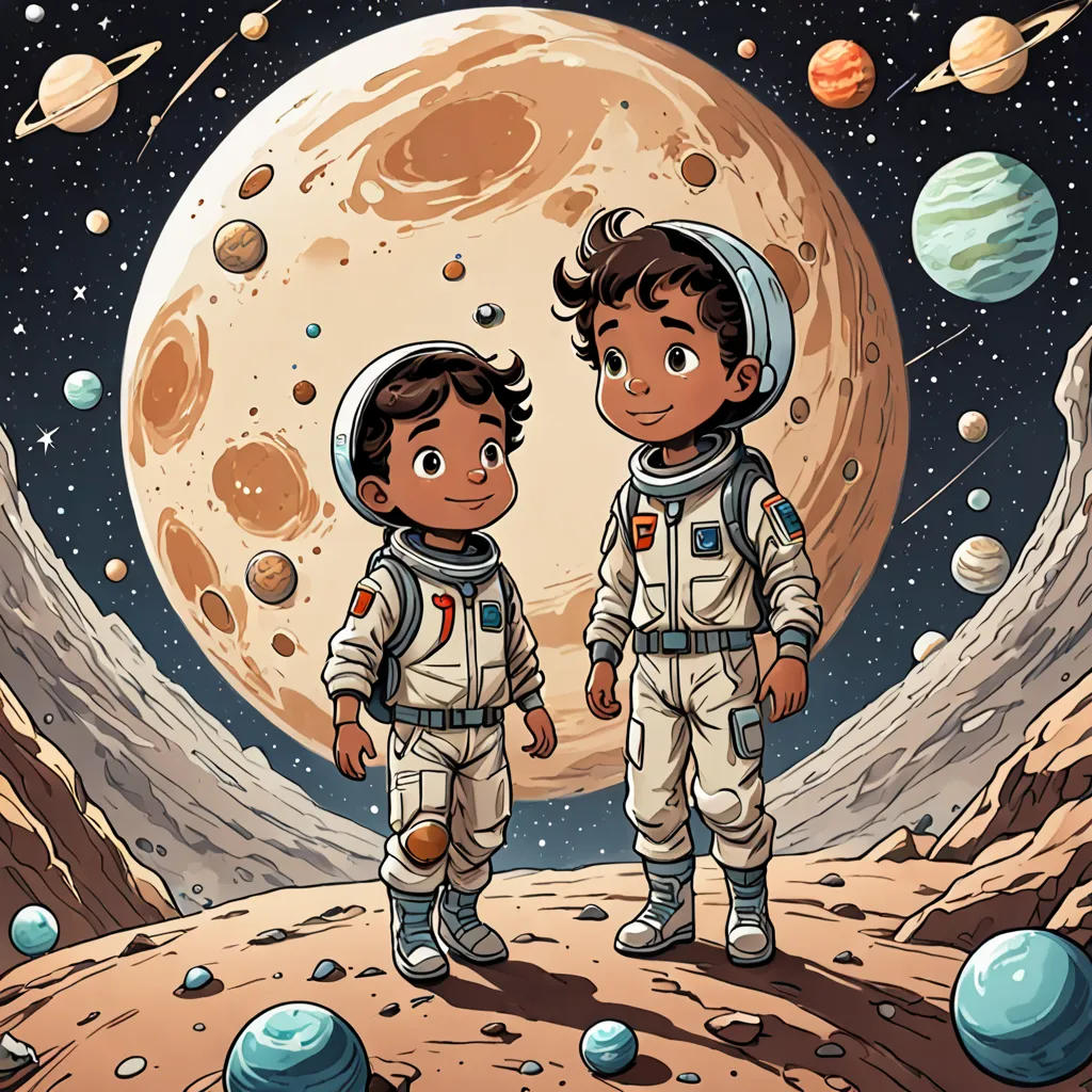 The Galactic Adventure of Aiden and Bella