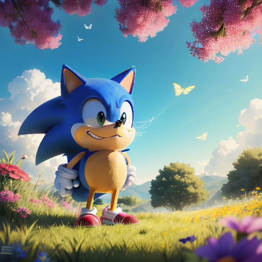 Looking forward to what the future - Sonic The Hedgehog