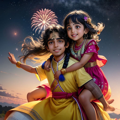 The Magical Diwali Journey