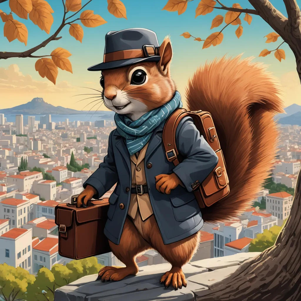 The Secret Agent Squirrel