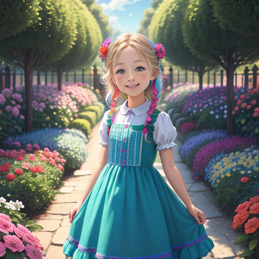 Lulu's Rainbow Garden Surprise