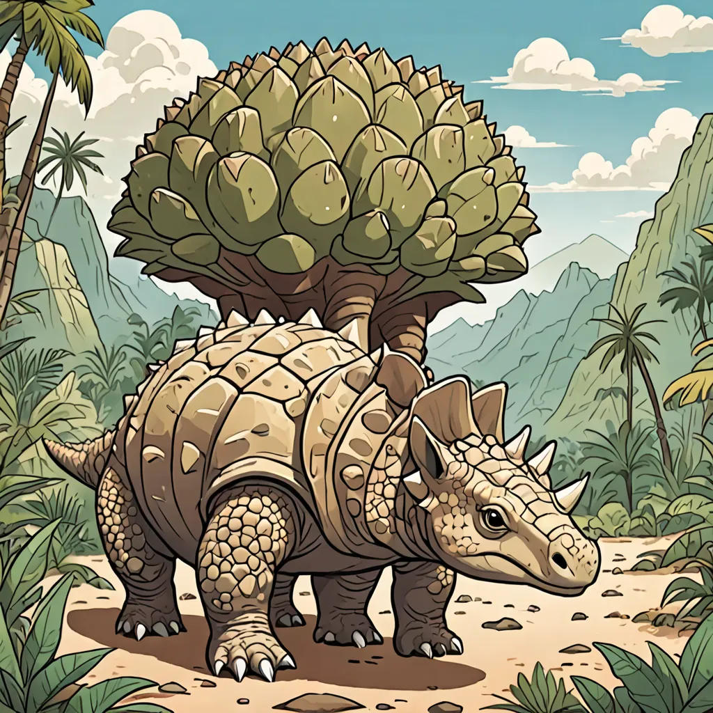 Ben the Ankylosaurus Explores the Americas