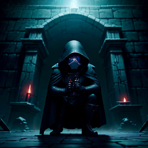 a man in a dark room with a light on and a dark background with a light on and a dark background with a light on