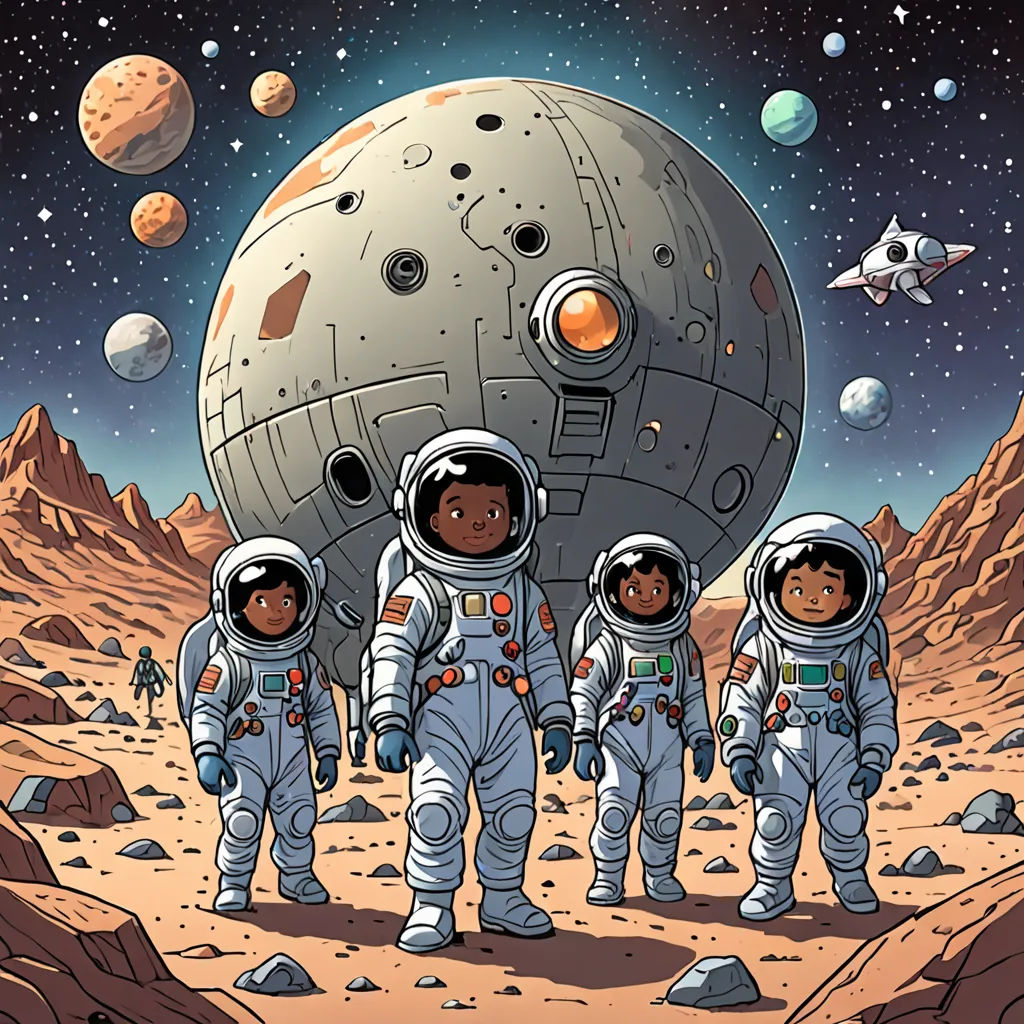 The Cosmic Quest of Lulu and Friends