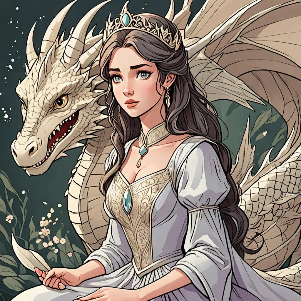 The Clever Princess and the Fierce Dragon