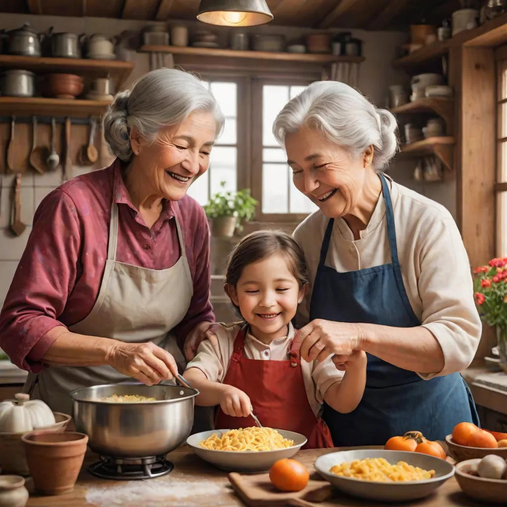 Two Grandmothers, One Heart