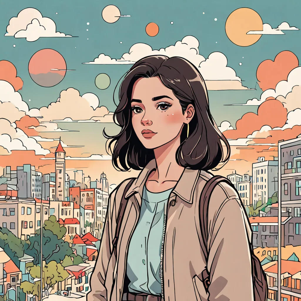 The Colorful Adventure of Mia and Grams