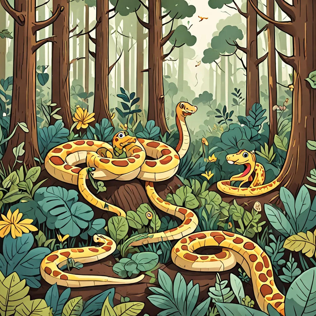 Friendly Snakes