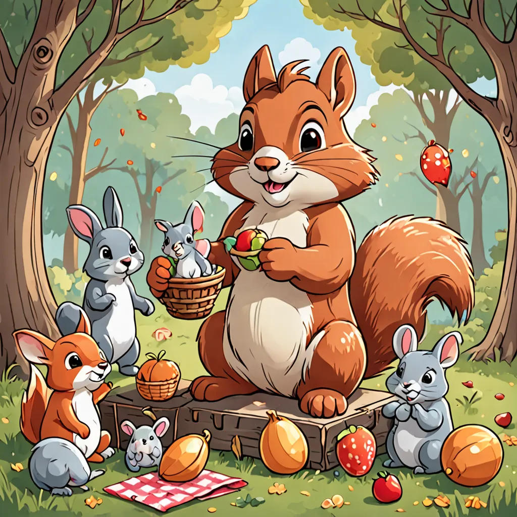 The Adventure of Sunny the Squirrel
