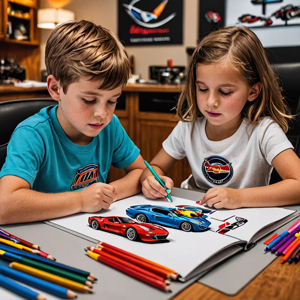The Car Logo Coloring Book | Story.com