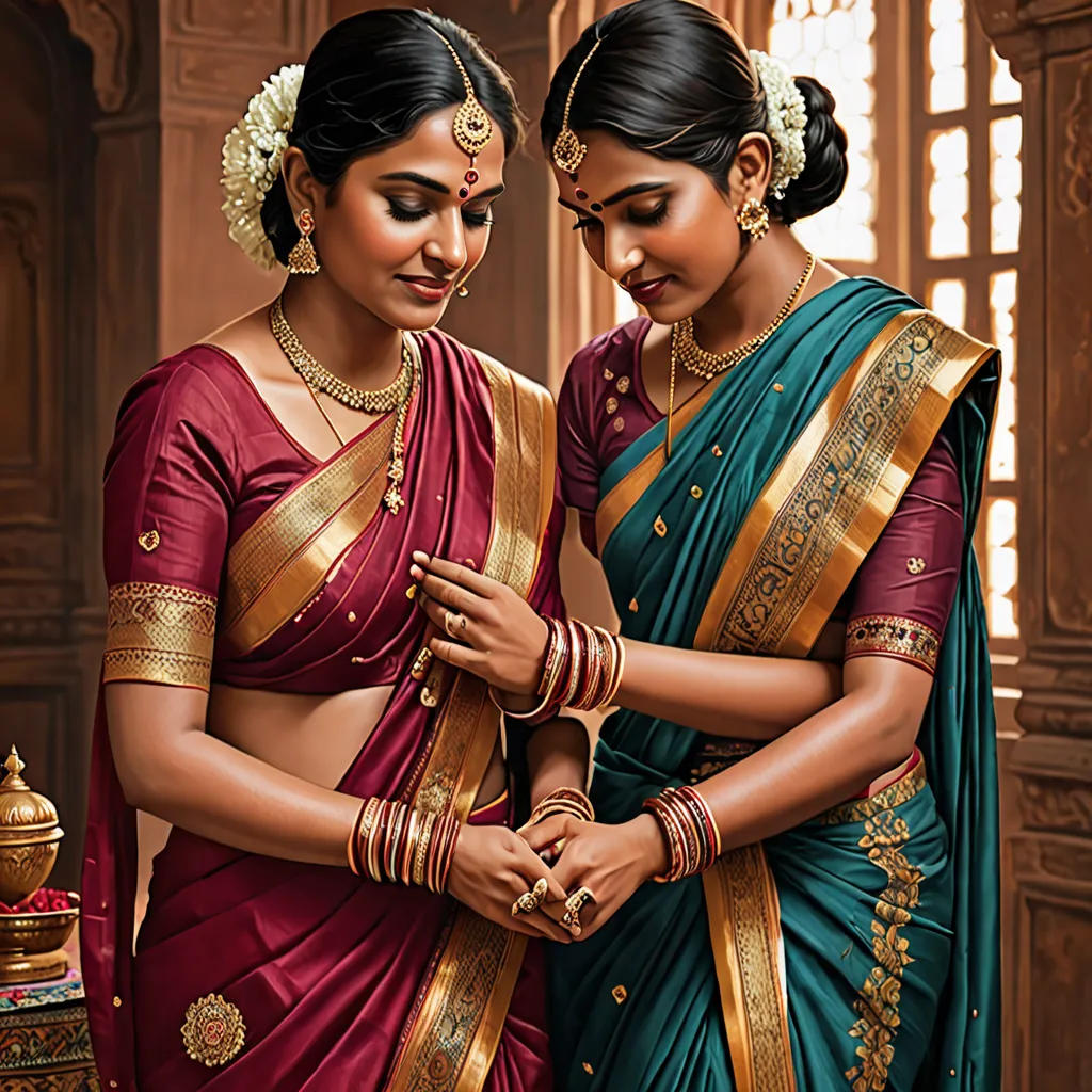 The Saree Transformation