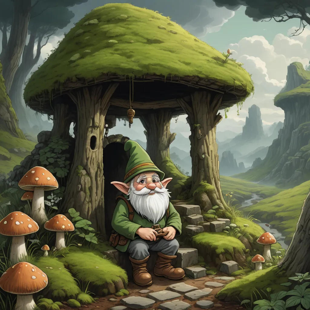 The Grumpy Gnome and the Wishing Well