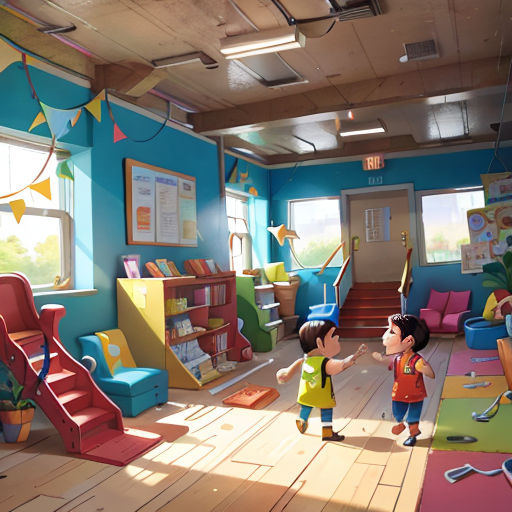 a child's playroom with a play area and a play area with a slide and a play area with a play area