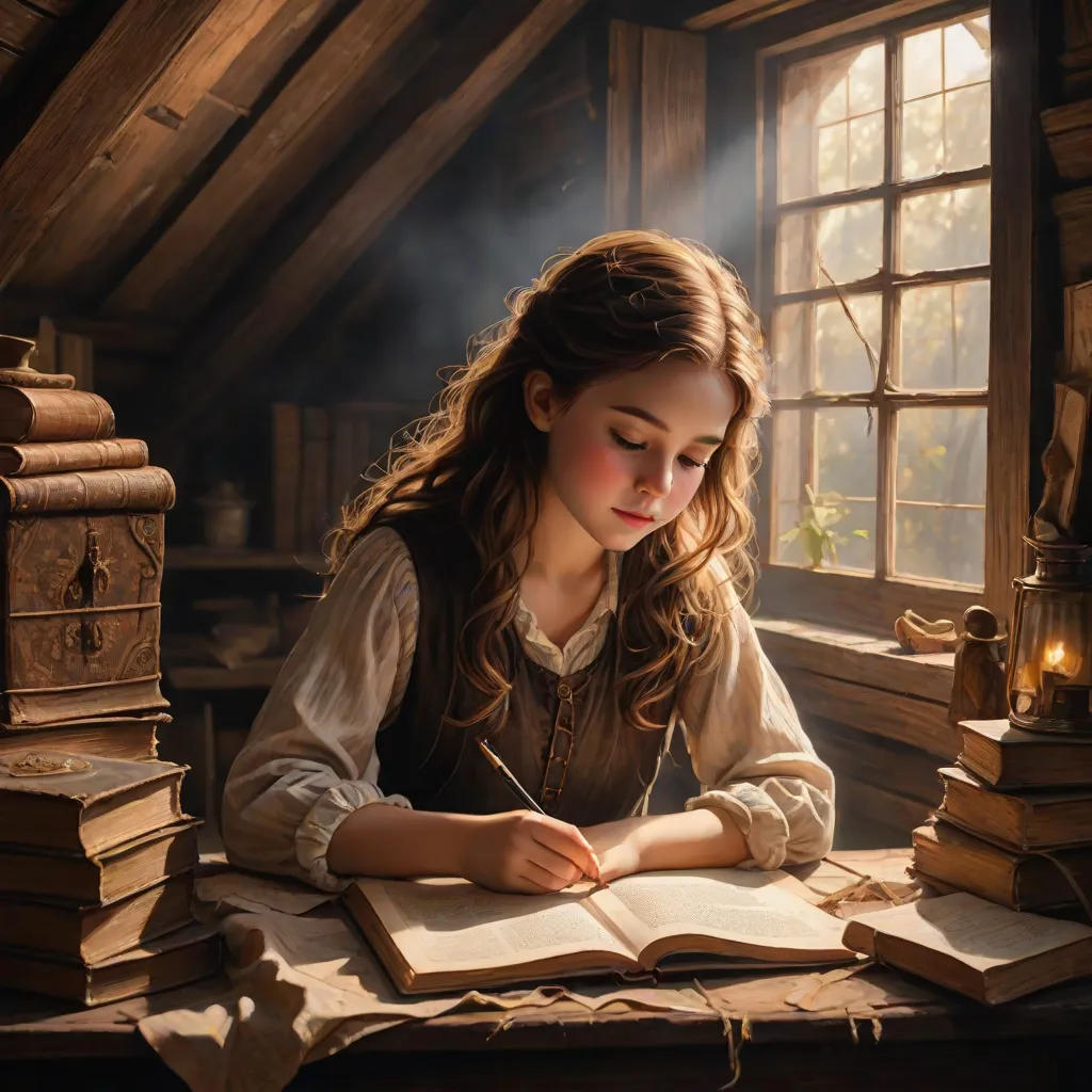 The Secret Book in the Attic