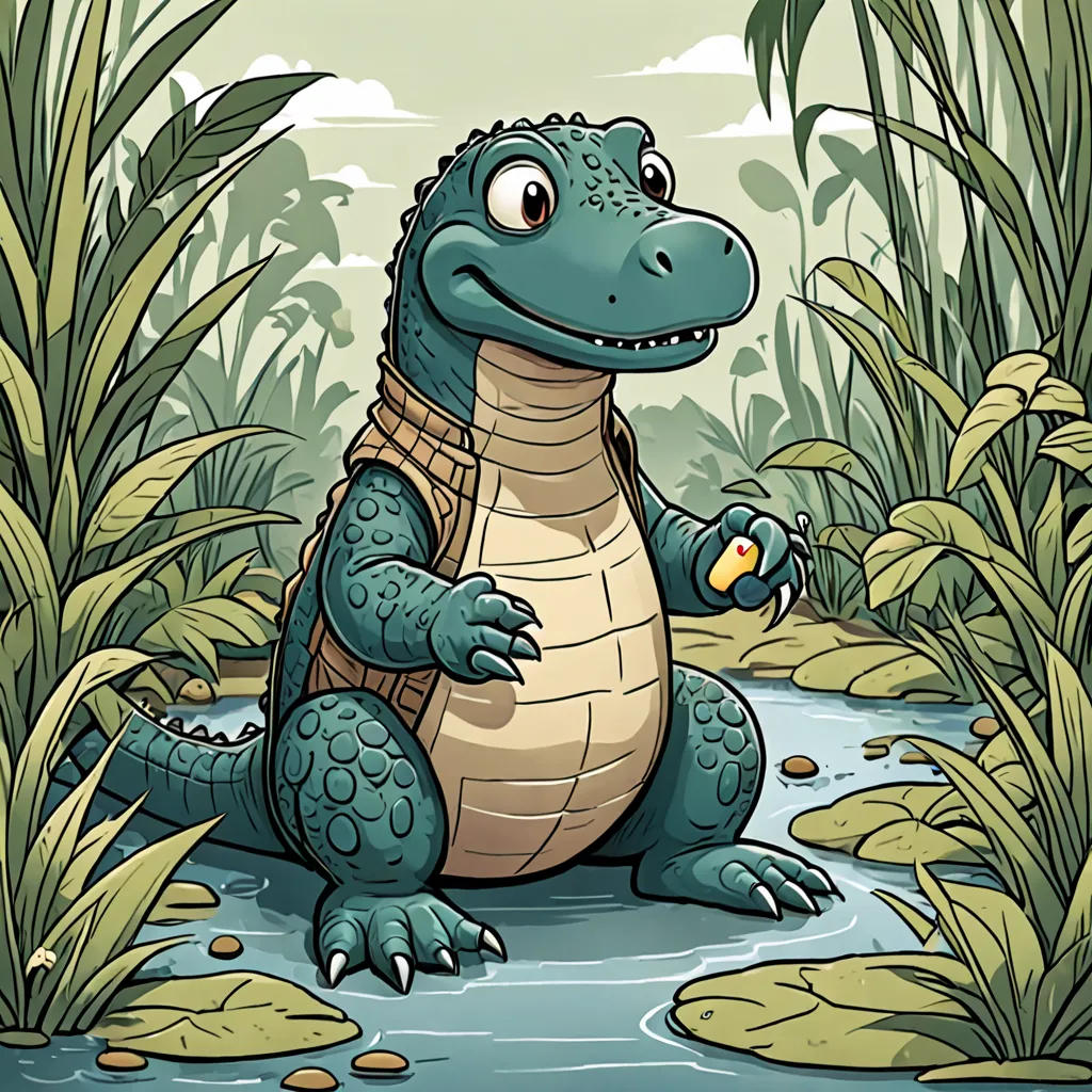 Bob the Alligator Mole and the Scaly Intruder
