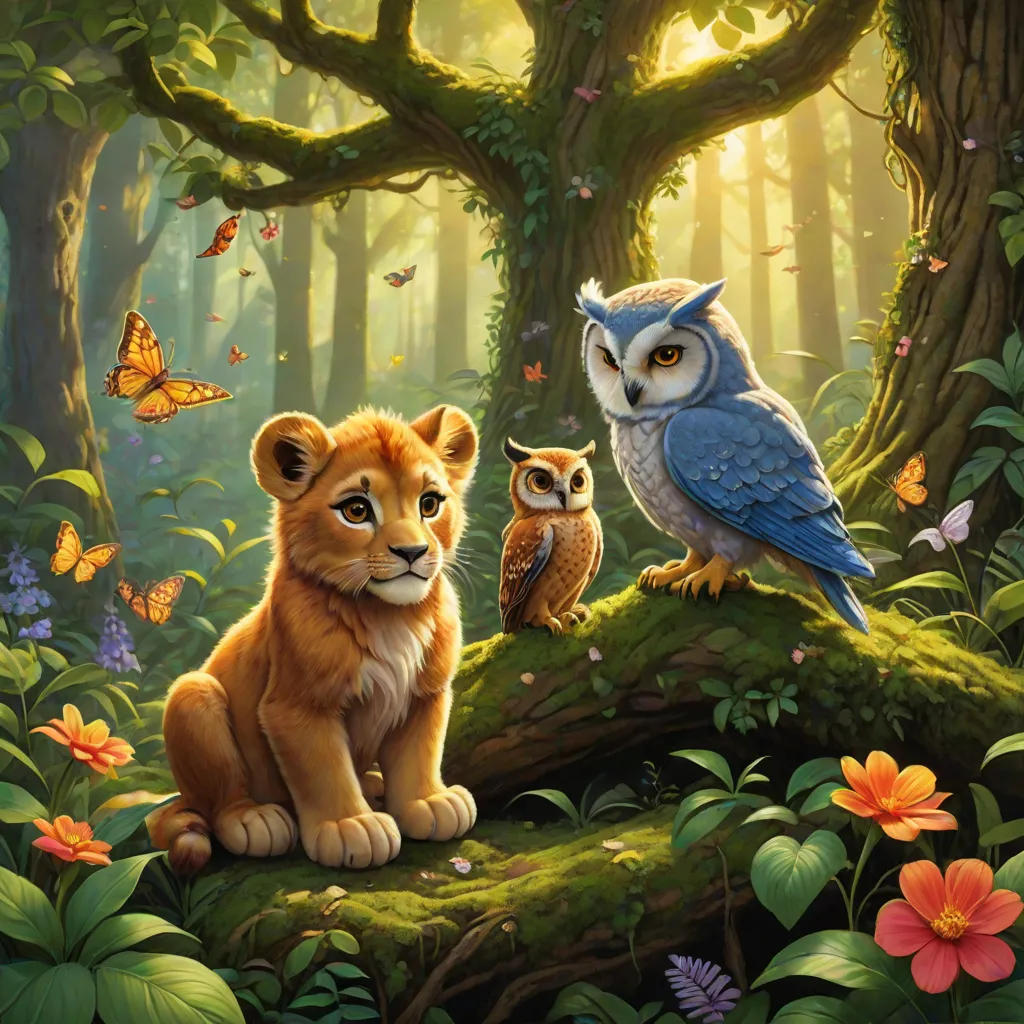 The Lost Lion Cub