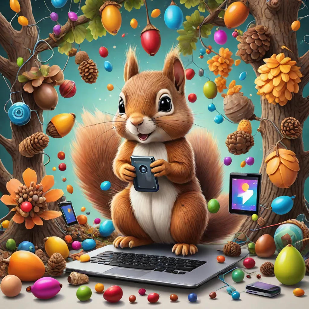 Sammy the Cyber Squirrel's Internet Adventures