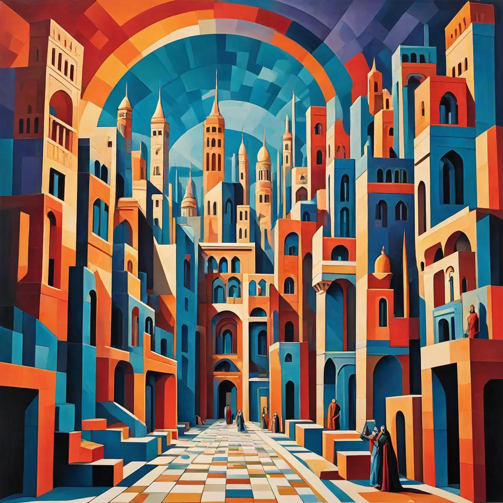 Cubist Echoes of Persepolis