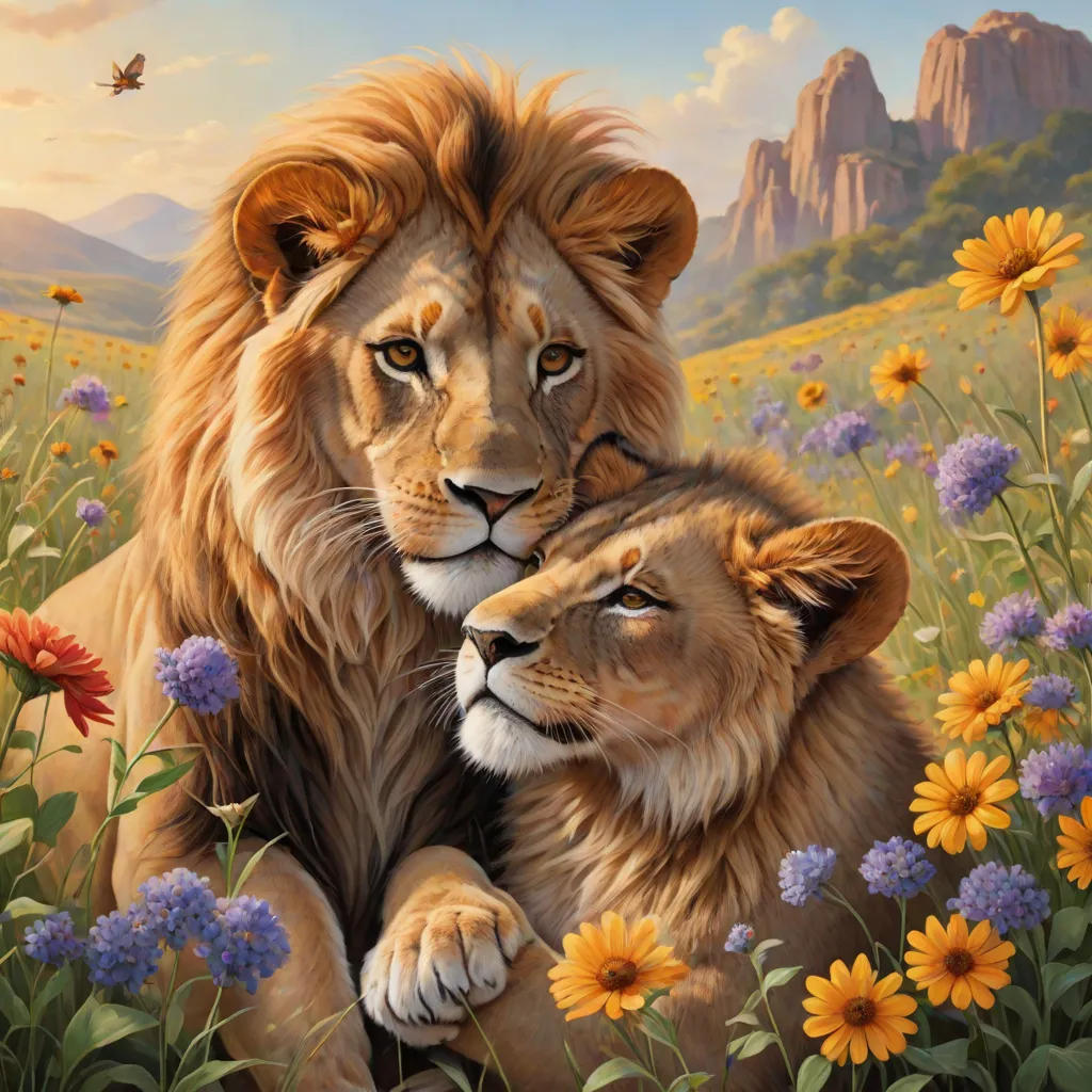 The Lion and the Mouse: A Tale of Kindness and Reciprocity
