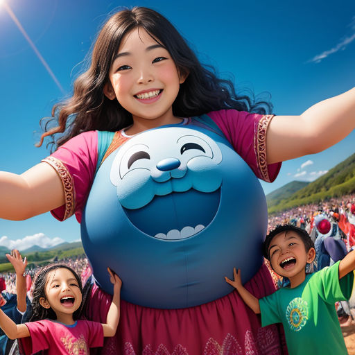 The Friendly Giant's Big Belly