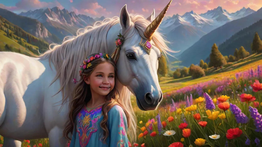 The Sparkling Unicorns of Lumina Valley