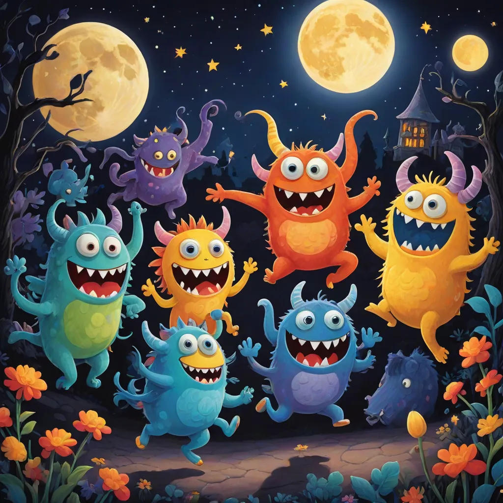 The Spooktacular Adventures of Silly Monsters