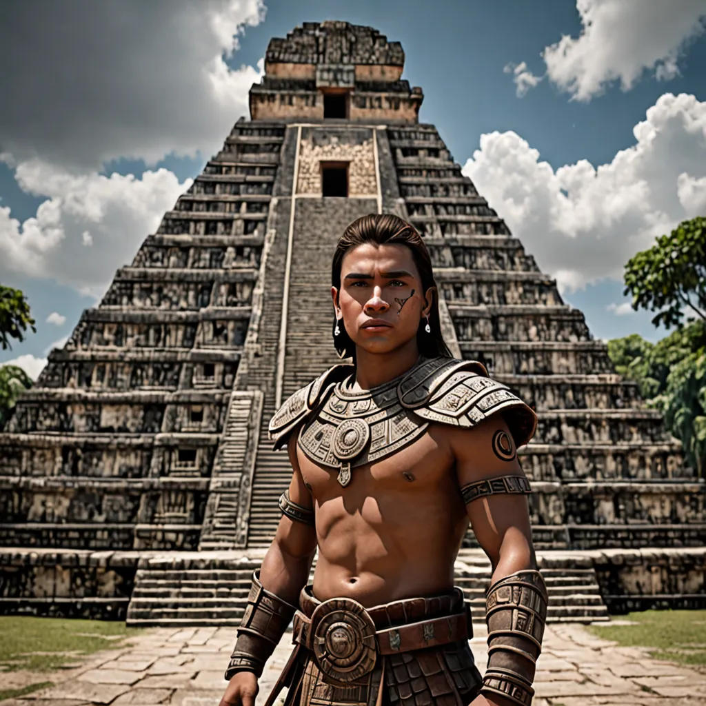 The Warrior of the Mayas
