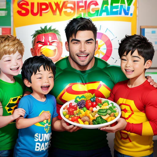 Super Sam and the Power of Healthy Eating