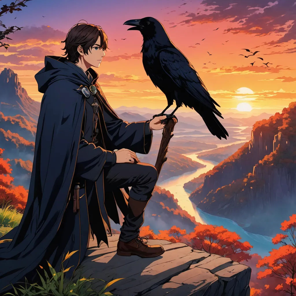 The Crow and the Wanderer cover image