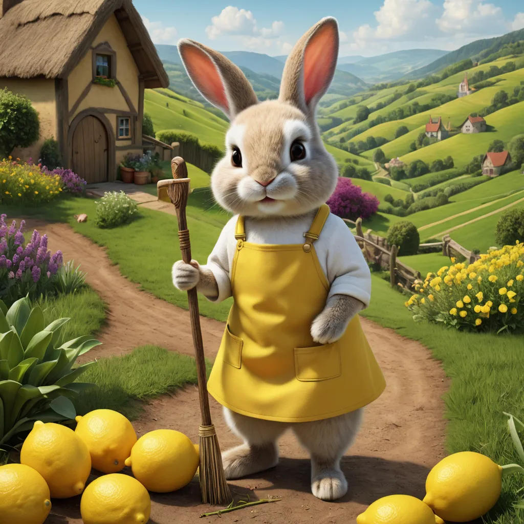 Lemon the Helpful Bunny