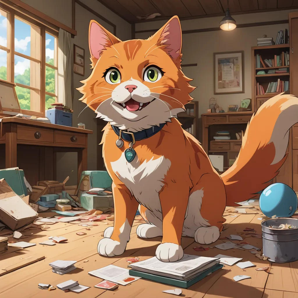 Tangy the Trouble Cat